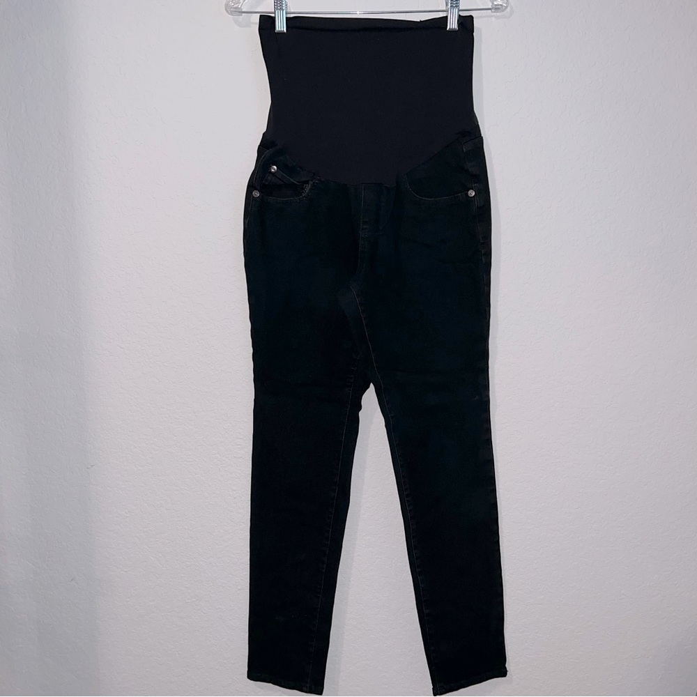 Luxe Essentials denim maternity jeans